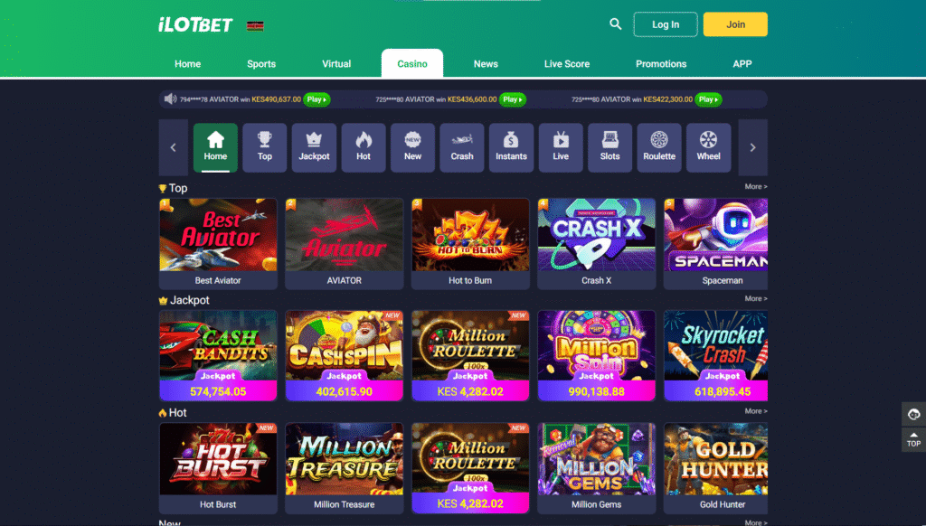 Ilotbet Casino Experience