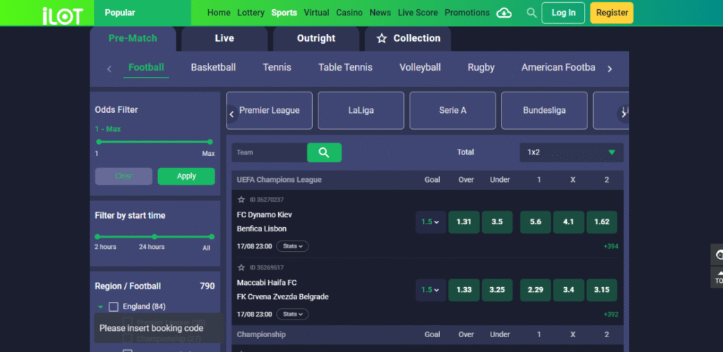 How to Bet on iLOTBET